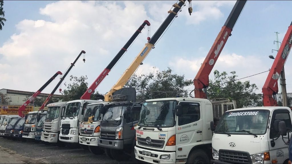 Cho thuê xe cẩu tại KCN VSIP Cho thuê xe cẩu tại KCN VSIP