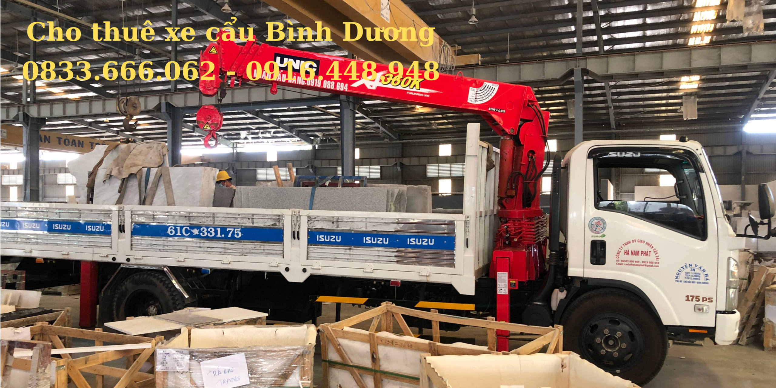 Cho Thuê Xe Cẩu Tại Thủ Dầu Một